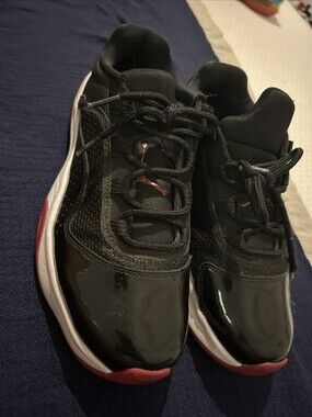 Nike Men’s Sneakers Air Jordan 11 CMFT Low Bred DM0844-005 Red Black Size 8.5